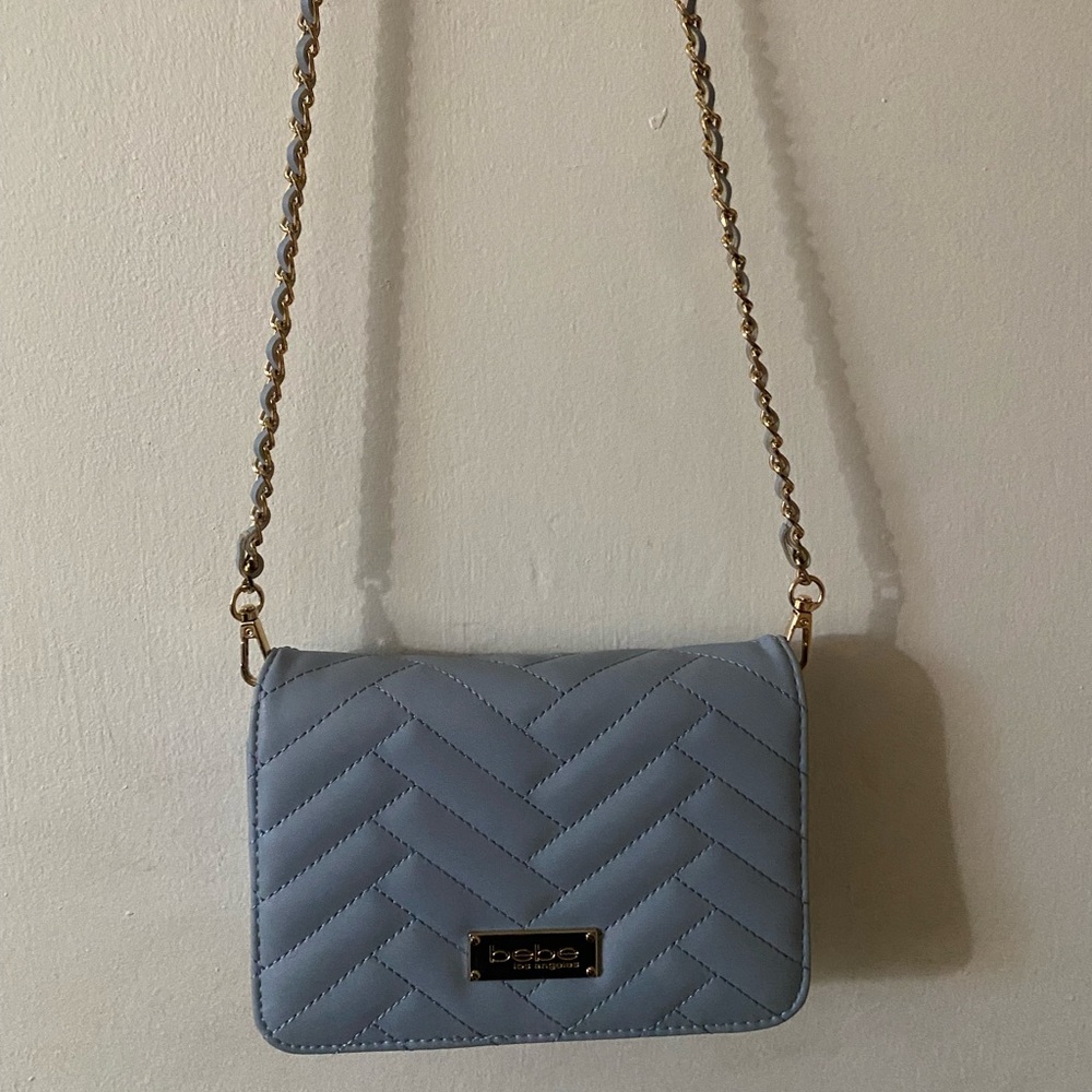 Bebe Blue Crossbody Bag